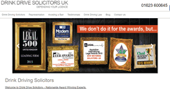 Desktop Screenshot of drinkdrivesolicitors.com